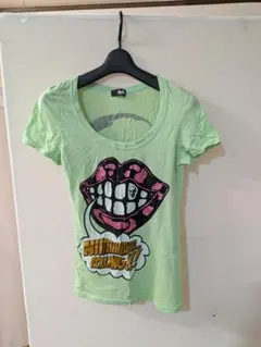 ポ*】様 GLAD NEWS 半袖 Tシャツ ライトグリーンのサムネイル