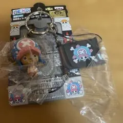 ワンピース 連結できる海賊旗＆フィギュアストラップ チョッパーのサムネイル