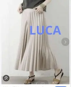 LUCA 【ルカ】プリーツパンツ　フリーサイズ