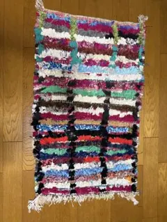 81×51cm ペルシャ絨毯 手織りギャッベ アマレ族 ギャベ - メルカリ