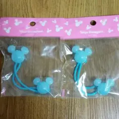 【未開封・未使用品】ミッキーヘアゴム2個