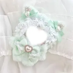 11cm♡ぬい服♡ねこ♡ぬいふく♡水色♡ミントグリーン♡きぐるみ♡ちびぐるみ