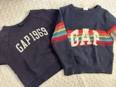 BabyGap トレーナー 2枚セット 紺色