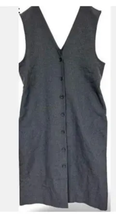 UNITED ARROWSアデイインザライフ　グレージャンパースカートワンピース