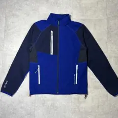 【RLX　ラルフローレン】ナイロンジャケット　ブルー　S ゴルフ　スポーツ