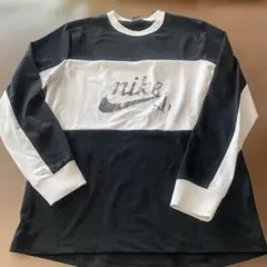 Nike SB メッシュ長袖シャツ ブラック/ホワイト