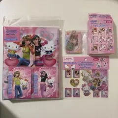 ハローキティ オシャレ魔女 ラブandベリー ステッカーセット カードファイル