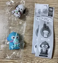 サンリオ ぬいぐるみといっしょフィギュア ハンギョドン ポチャッコ