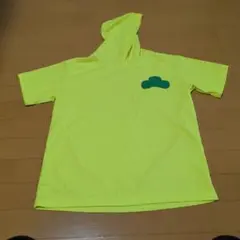 蛍光イエロー フード付きTシャツ おそ松くん