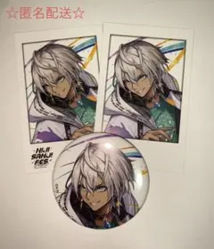 にじさんじ にじフェス チェキ 缶バッジ イブラヒム