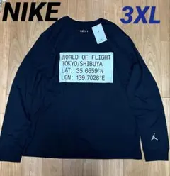NIKE 耐吉 喬丹 標誌 長袖T恤 3XL