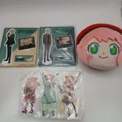 スパイファミリー　劇場版 　ぬいぐるみポーチ　アクリルスタンド　アーニャ