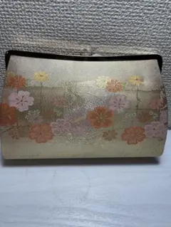 花柄デザイン 和装用バッグ