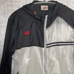 New Balance アウトドアジャケット ブラック/ホワイト