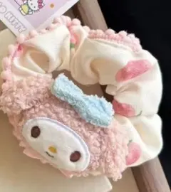 B.71マイメロディ ヘアゴム リボン付き