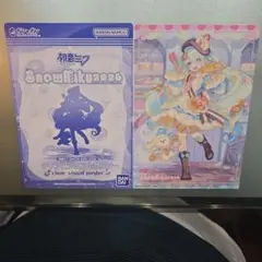 SnowMiku 2026 クリアビジュアルポスター 初音ミク
