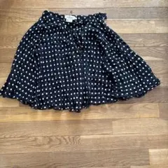 VALENTINO ドット柄 フレアスカート 42のサムネイル