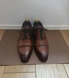 MAGNANNI◇サイズ40◇ストレートチップ◇ダークグリーン オパンケ