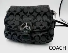 ♦美品♦　COACH SOHO ソーホー シグネチャー ショルダーバッグ y2kのサムネイル