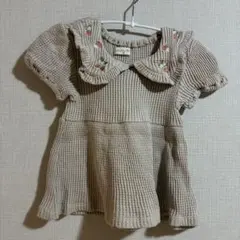 Loulou Am ベージュ ワンピース 90cm