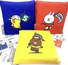 【新品タグ付き】LINE FRIENDS エコバッグ 3点セット ラインフレンズ