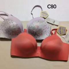 C80　2点　トリンプ　ヌードフィール　ノンワイヤー