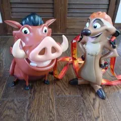 Disney - 日本未発売　ティモンとプンバァ ポップコーンバケット　ケース　ドリンクケース 日本未発売 新品未使用 完売品 ティモンとプンバァ ポップコーン