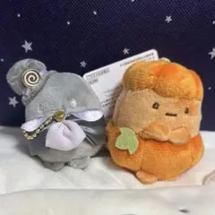 すみっコぐらし たぴおか(ピンク) てのりぬいぐるみ ハロウィン - メルカリ