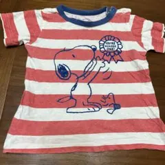 ファミリア　Tシャツ 90㎝スヌーピー　familiar グレー　SNOOPY