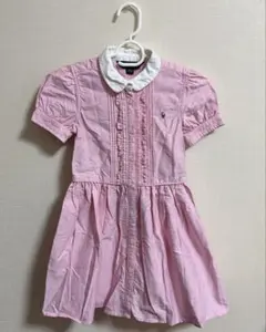 Polo Ralph Lauren フリル付き半袖シャツドレス 140/76