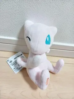 【希少・新品タグ付】公式ミュウぬいぐるみ しっぽみてみて！ウインク