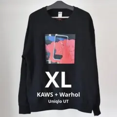 【XL•着用3回】KAWS + Warhol ×ユニクロUT 裏毛 スウェット