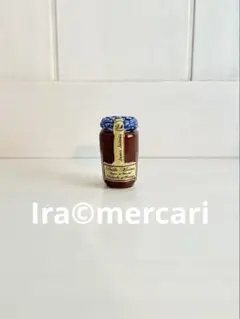 ルバーブとイチゴのコンフィチュール　ジャム瓶　フェーブ　フェーヴ　フランス製