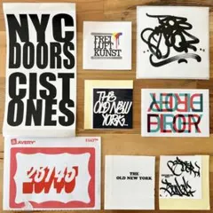 ② グラフィティー ステッカー 8枚セット graffiti グラフィティ