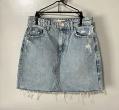 美品　ZARA デニムミニスカート USA Sサイズ