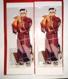 鬼滅の刃　阿波おどり 悲鳴嶼行冥アクリルスタンド 2点