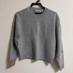 プレミアムラムクルーネックセーター ニット