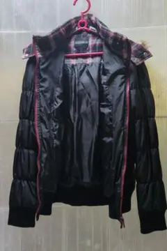 フード付き　中綿ジャケット　Mサイズ