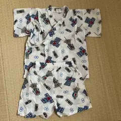 日本製　和風デザイン 甚平 90cm 綿100%