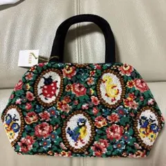 新品未開封MUVEIL FEILER コラボ 手付き巾着 スズラン てんとう虫 新品未開封MUVEIL FEILER コラボ 手付き巾着 スズラン てんとう虫