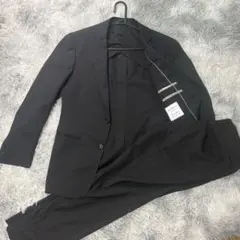 美品 洗えるスーツ A5 AOKI 黒 無地 冠婚葬祭 リクルート