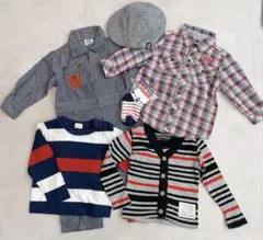【美品】男の子 ベビー服 6点まとめ売り 80cm gap JUNK STORE