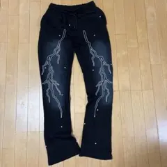 スウェットパンツ フレア