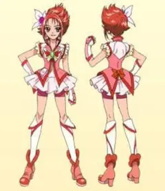 こよみ様専用★キュアルージュ衣装型紙せ
