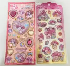 サンリオ　マイメロディ　キラキラジュエル　ドロップジェリー　シール