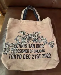 クリスチャンディオール　2022年　夢のクチュリエ展　限定トート