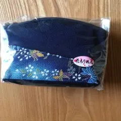 再値下げ　花ちりめんのポーチ