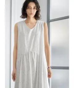 STYLE DELI 【LUXE】カットワークコットンレースワンピース