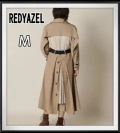 REDYAZEL/レディアゼル パイピングプリーツトレンチコート ベージュ Ｍのサムネイル
