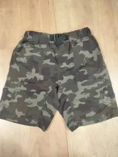 GLOBAL WORK 迷彩柄 ハーフパンツ 110cm